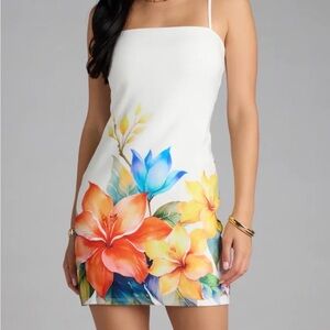 Windsor Destination Floral Mini Dress
